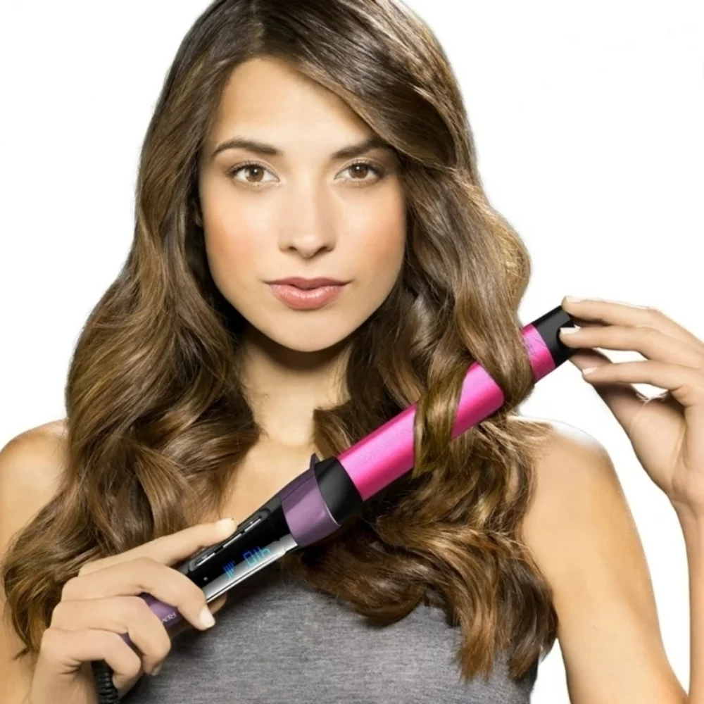 Remington Oval Waving Digital Hair Styling Iron with Silk Technology NWOB